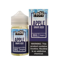 Thumbnail for REDS E-LIQUID ICED GRAPE - 60ML - EJUICEOVERSTOCK.COM