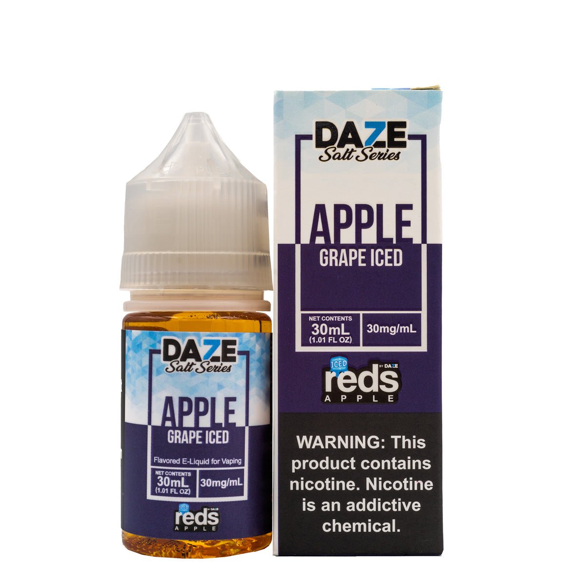 REDS SALT ICED GRAPE - 30ML - EJUICEOVERSTOCK.COM