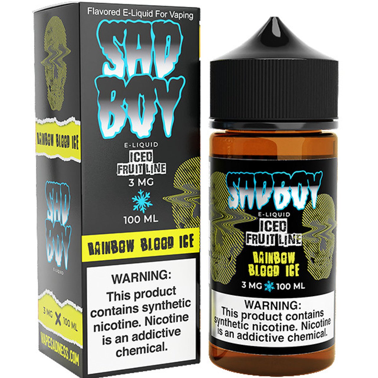 SADBOY - RAINBOW BLOOD ICED - 100ML - EJUICEOVERSTOCK.COM