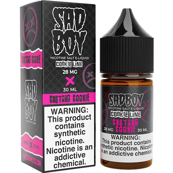 SADBOY SALTS - CUSTARD COOKIE - 30ML - EJUICEOVERSTOCK.COM