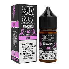 SADBOY SALTS - HAPPY END PINK - 30ML - EJUICEOVERSTOCK.COM