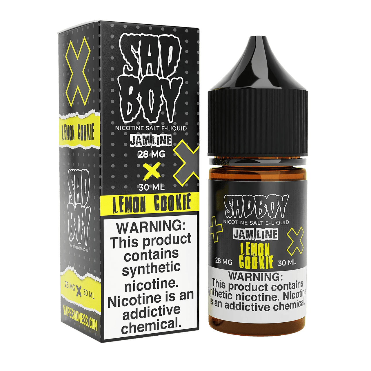 SADBOY SALTS - LEMON COOKIE - 30ML - EJUICEOVERSTOCK.COM