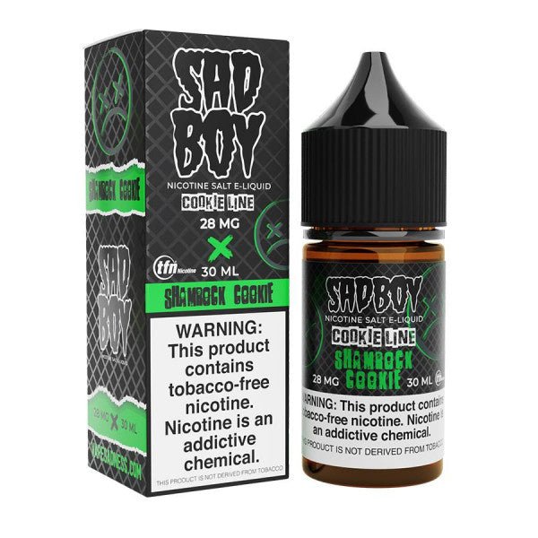 SADBOY SALTS - SHAMROCK COOKIE - 30ML - EJUICEOVERSTOCK.COM
