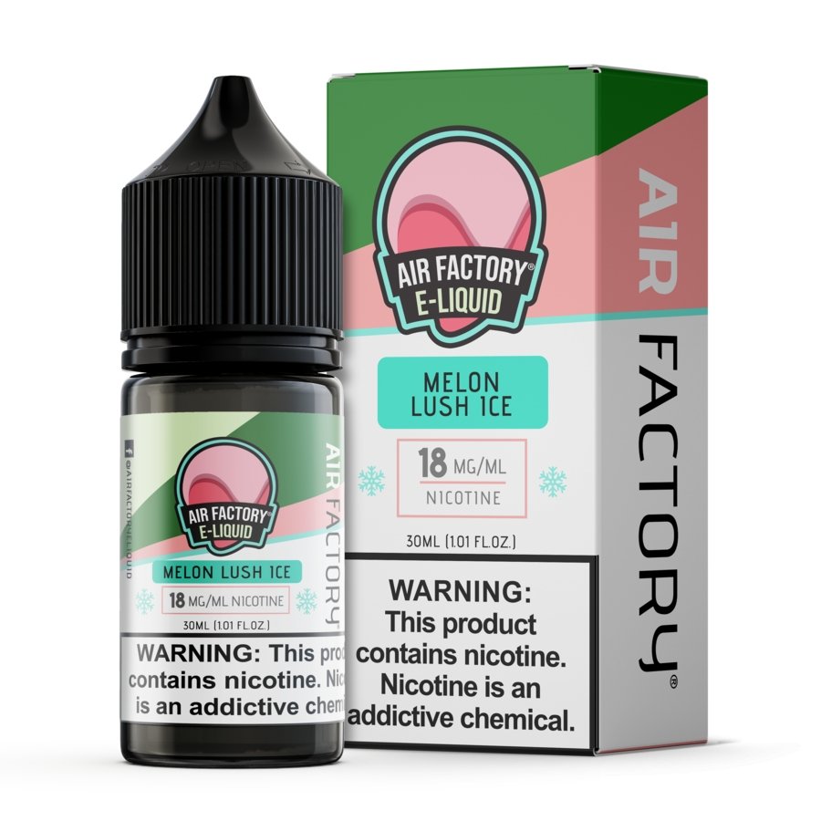 SALE! AIR FACTORY SALT MELON LUSH ICE - 30ML - EJUICEOVERSTOCK.COM