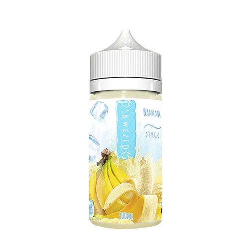 SKWEZED E-LIQUID BANANA ICE - 100ML - EJUICEOVERSTOCK.COM