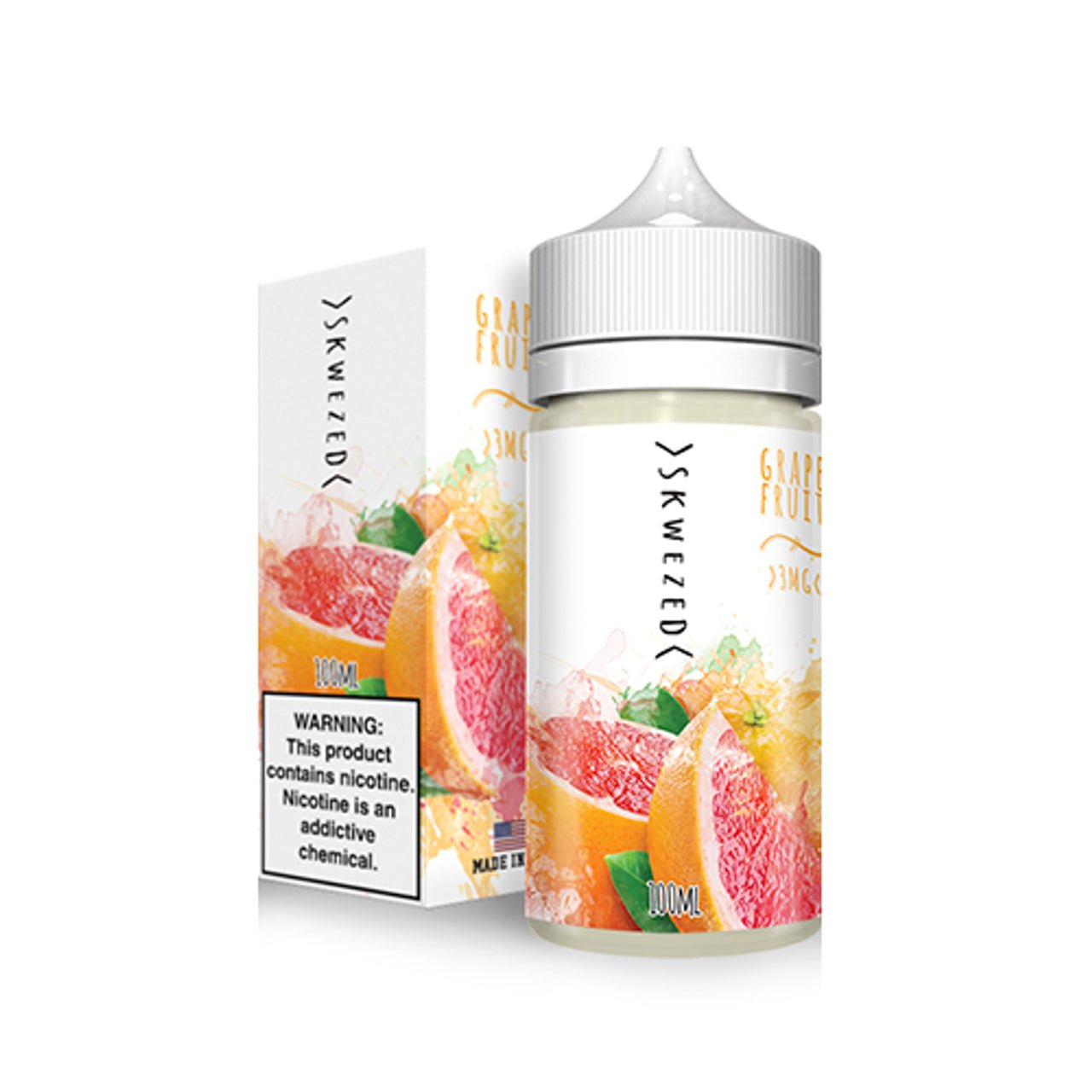 SKWEZED E-LIQUID GRAPEFRUIT - 100ML - EJUICEOVERSTOCK.COM