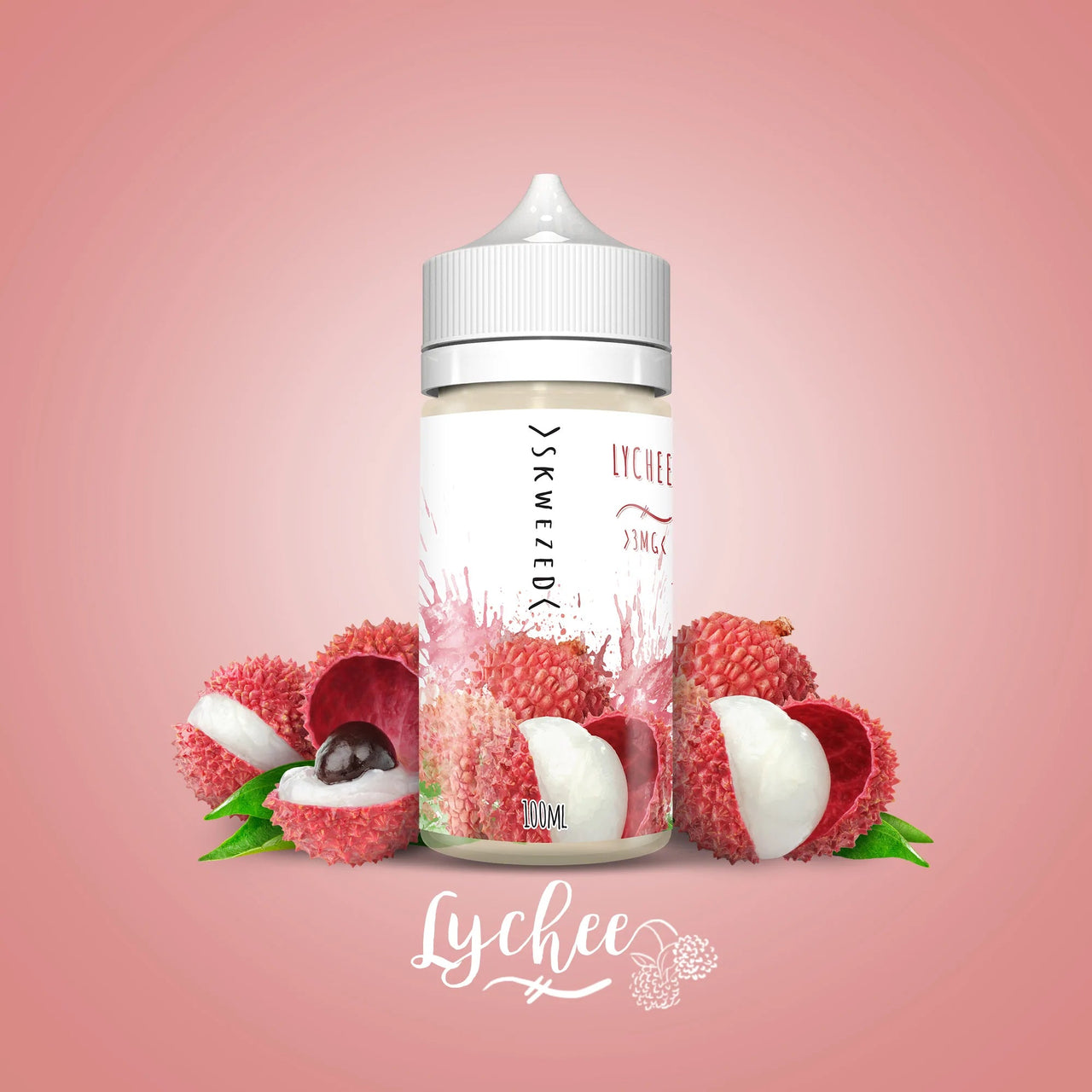 SKWEZED E-LIQUID LYCHEE - 100ML - EJUICEOVERSTOCK.COM