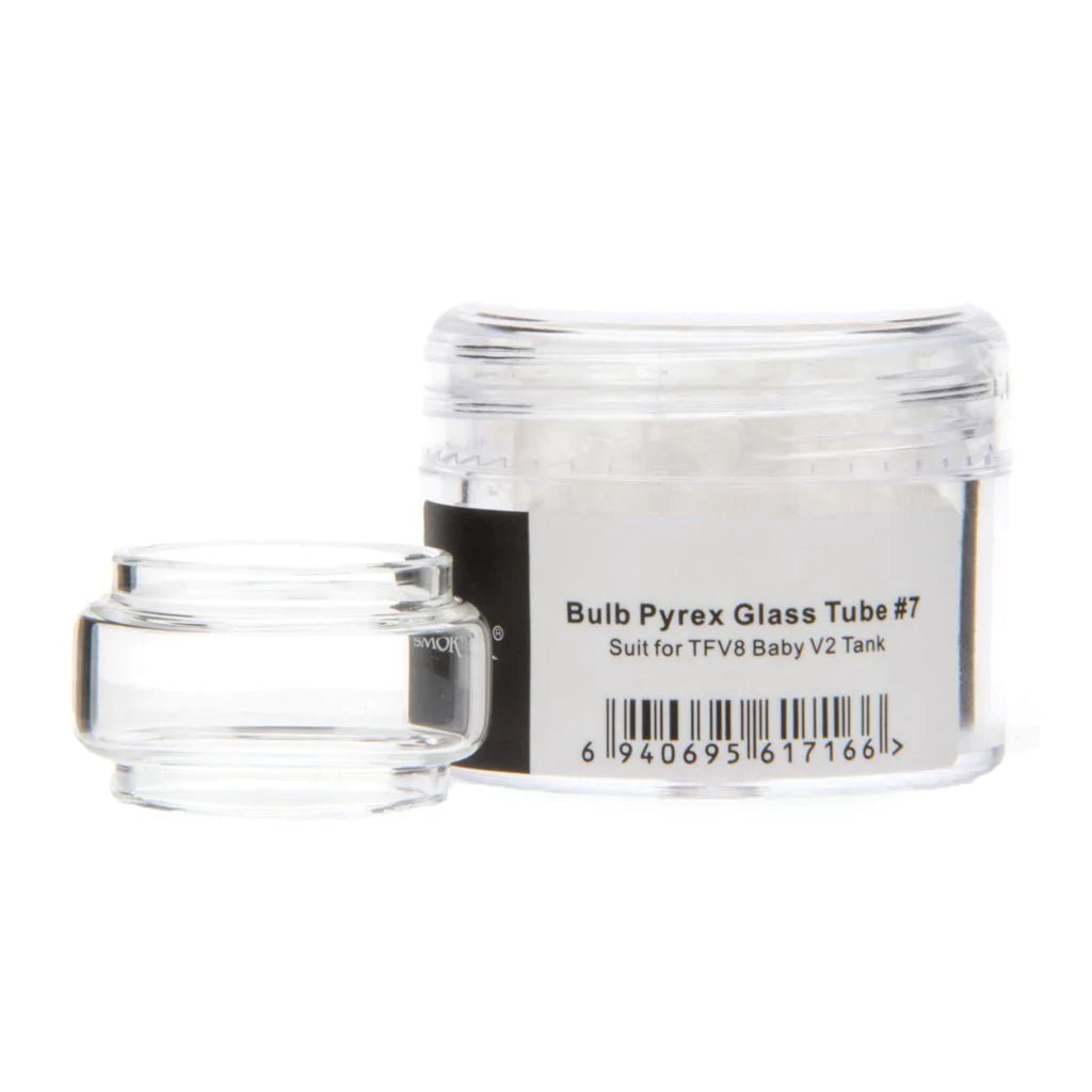 SMOK TFV8 BABY V2 REPLACEMENT GLASS - 1PK - EJUICEOVERSTOCK.COM