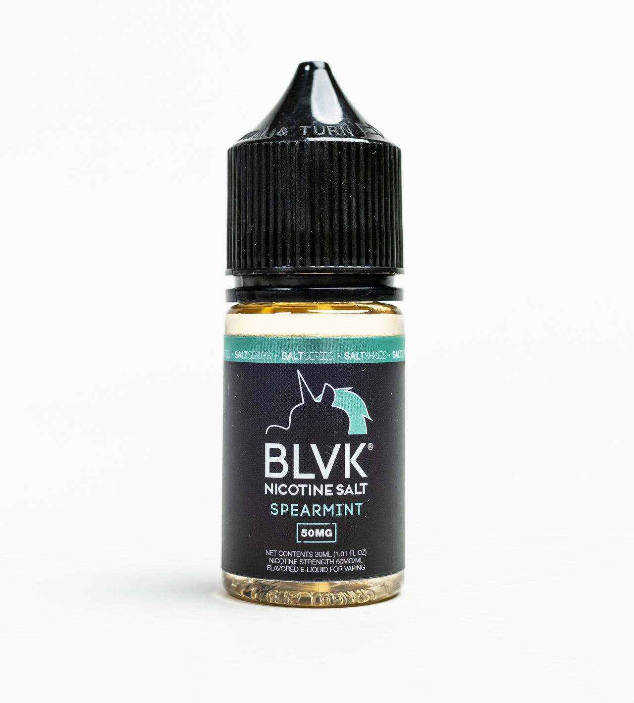 Spearmint BLVK 30ML Saltnic - EJUICEOVERSTOCK.COM
