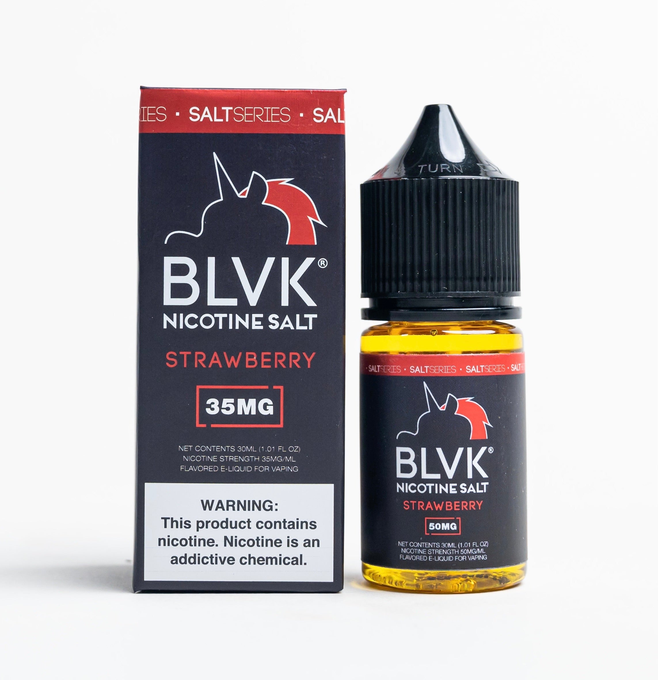 Strawberry by BLVK 30ML Saltnic - EJUICEOVERSTOCK.COM