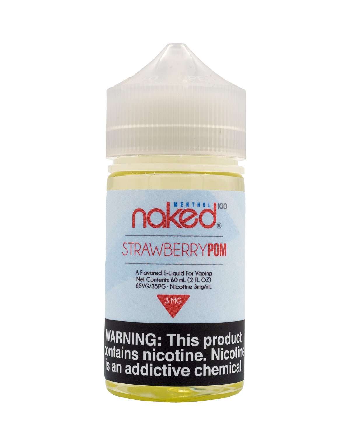 Strawberry Pom by Naked 100 60ML EJUICE - EJUICEOVERSTOCK.COM