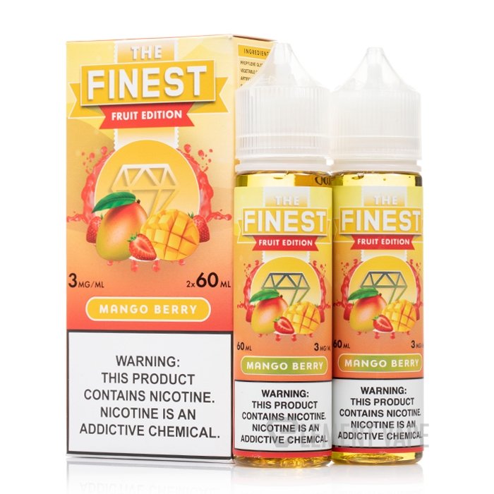 THE FINEST E-LIQUID MANGO BERRY - 120ML - EJUICEOVERSTOCK.COM