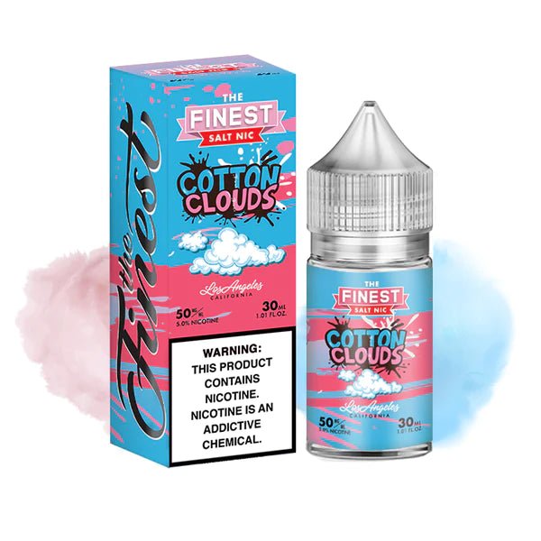 THE FINEST SALTNIC COTTON CLOUDS - 30ML - EJUICEOVERSTOCK.COM