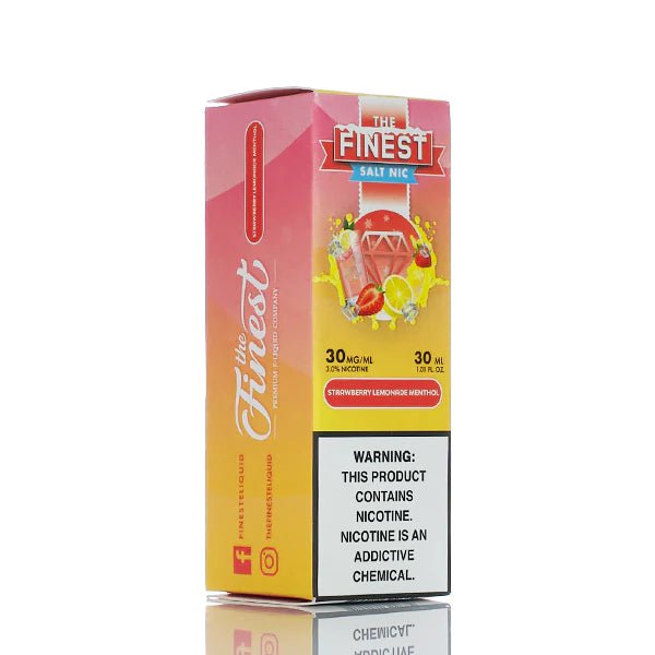 THE FINEST SALTNIC STRAWBERRY LEMONADE ICE - 30ML - EJUICEOVERSTOCK.COM