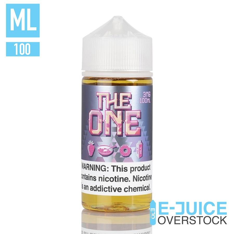 THE ONE E-LIQUID STRAWBERRY - 100ML - EJUICEOVERSTOCK.COM