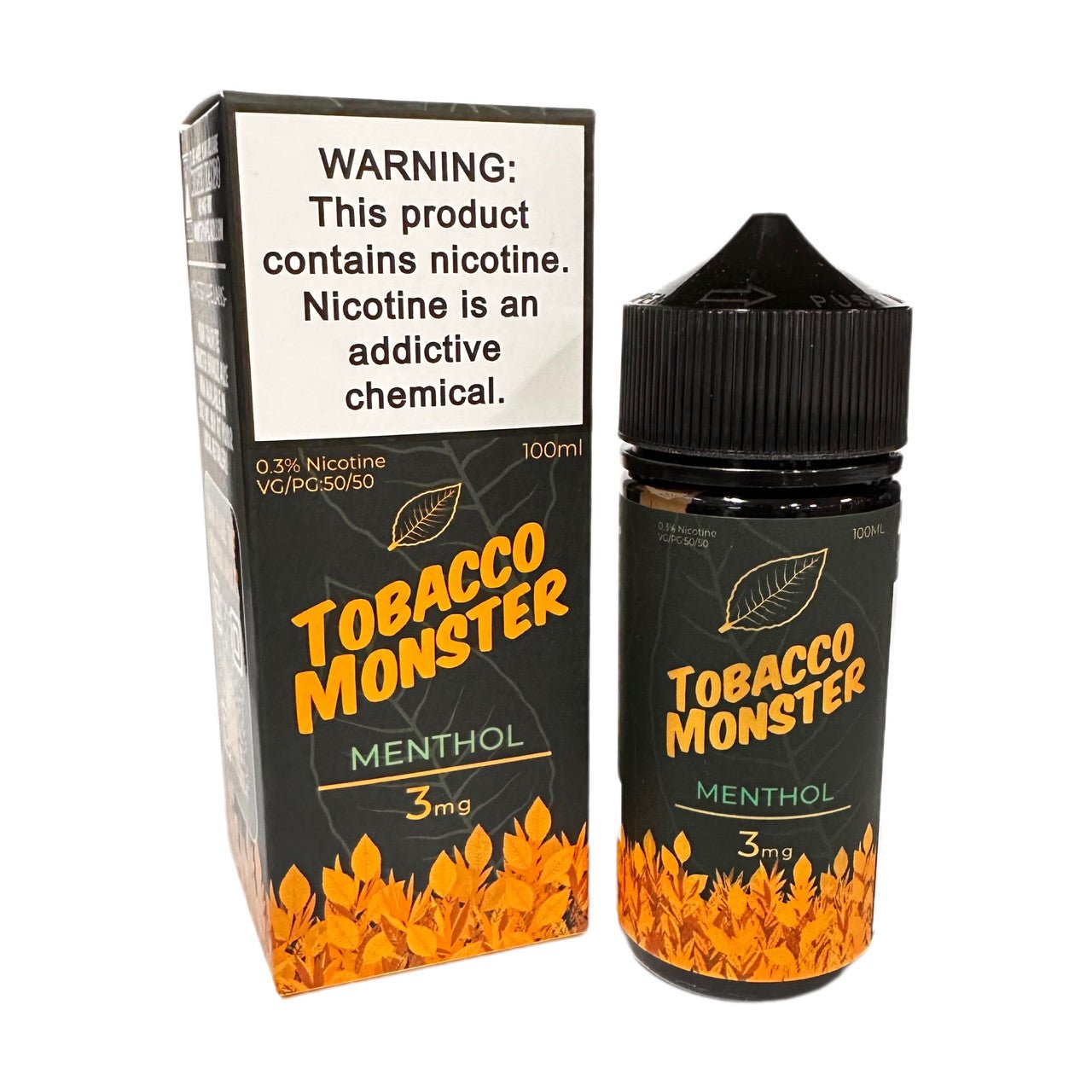 TOBACCO MONSTER - MENTHOL - 100ML - EJUICEOVERSTOCK.COM