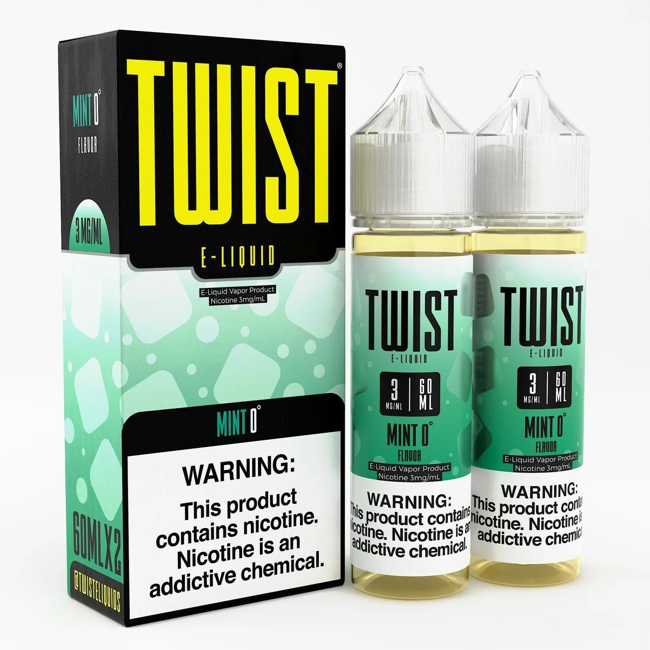 TWIST E-LIQUID - MINT 0 - 120ML - EJUICEOVERSTOCK.COM
