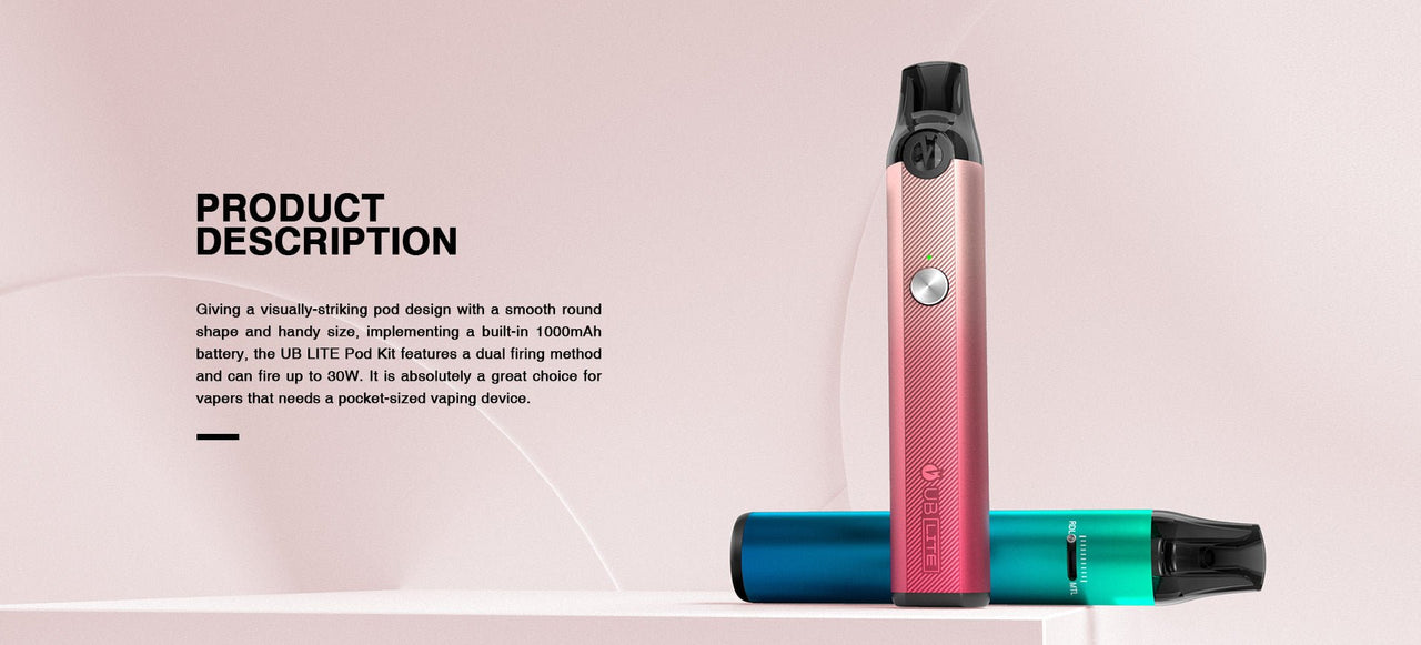 UB LITE 30W POD KIT by Lost Vape - EJUICEOVERSTOCK.COM