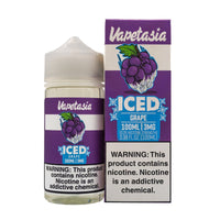 Thumbnail for VAPETASIA E-LIQUID ICED GRAPE - 100ML - EJUICEOVERSTOCK.COM