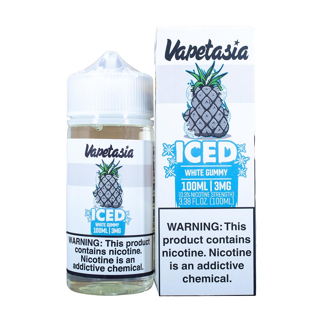 VAPETASIA E-LIQUID ICED WHITE GUMMY - 100ML - EJUICEOVERSTOCK.COM