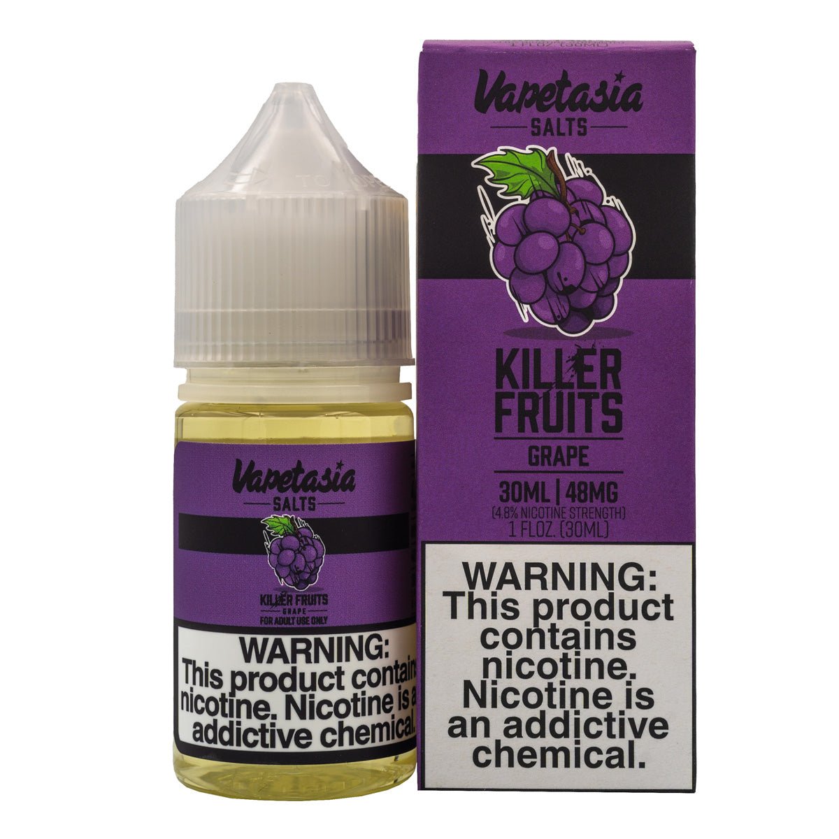 VAPETASIA SALT GRAPE - 30ML - EJUICEOVERSTOCK.COM