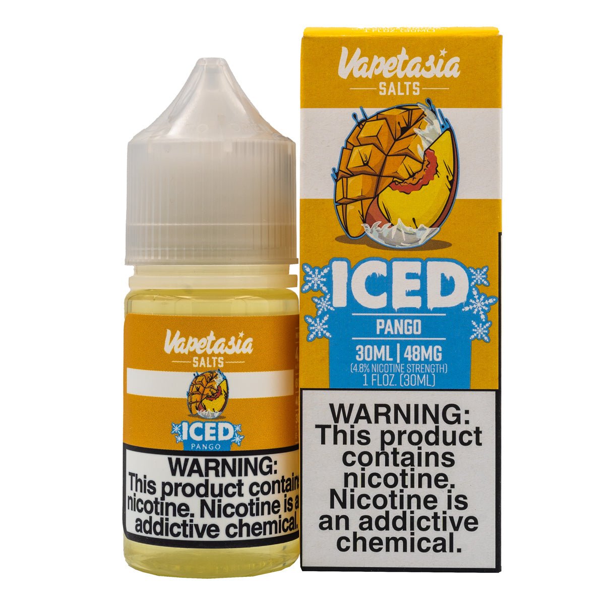 VAPETASIA SALT ICED PANGO - 30ML - EJUICEOVERSTOCK.COM