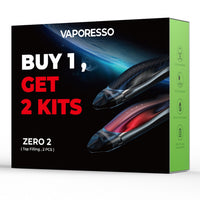 Thumbnail for VAPORESSO ZERO 2 KIT - BUY 1, GET 1 FREE - EJUICEOVERSTOCK.COM