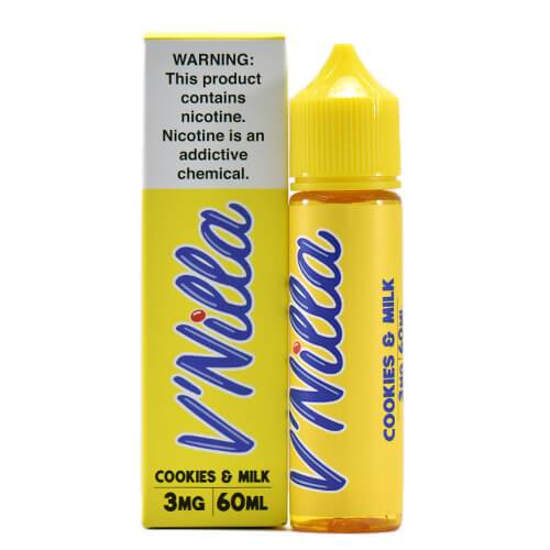 VNILLA E-LIQUID COOKIES AND MILK - 60ML - EJUICEOVERSTOCK.COM