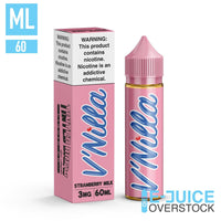 Thumbnail for VNILLA E-LIQUID STRAWBERRY MILK - 60ML - EJUICEOVERSTOCK.COM