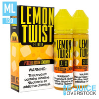 Thumbnail for YELLOW PEACH (Peach Blossom Lemonade) by Lemon Twist 2x60ML EJUICE - EJUICEOVERSTOCK.COM