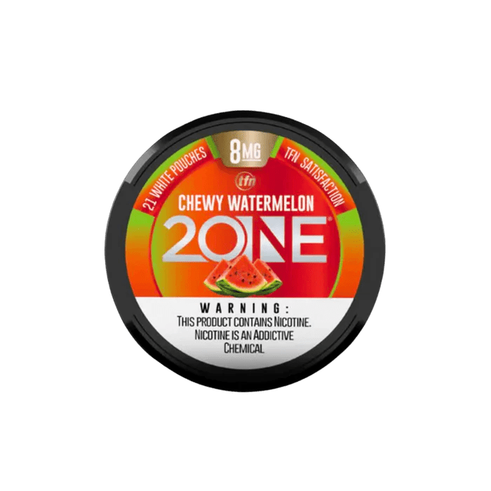 2ONE NICOTINE POUCHES - CHEWY WATERMELON - EJUICEOVERSTOCK.COM