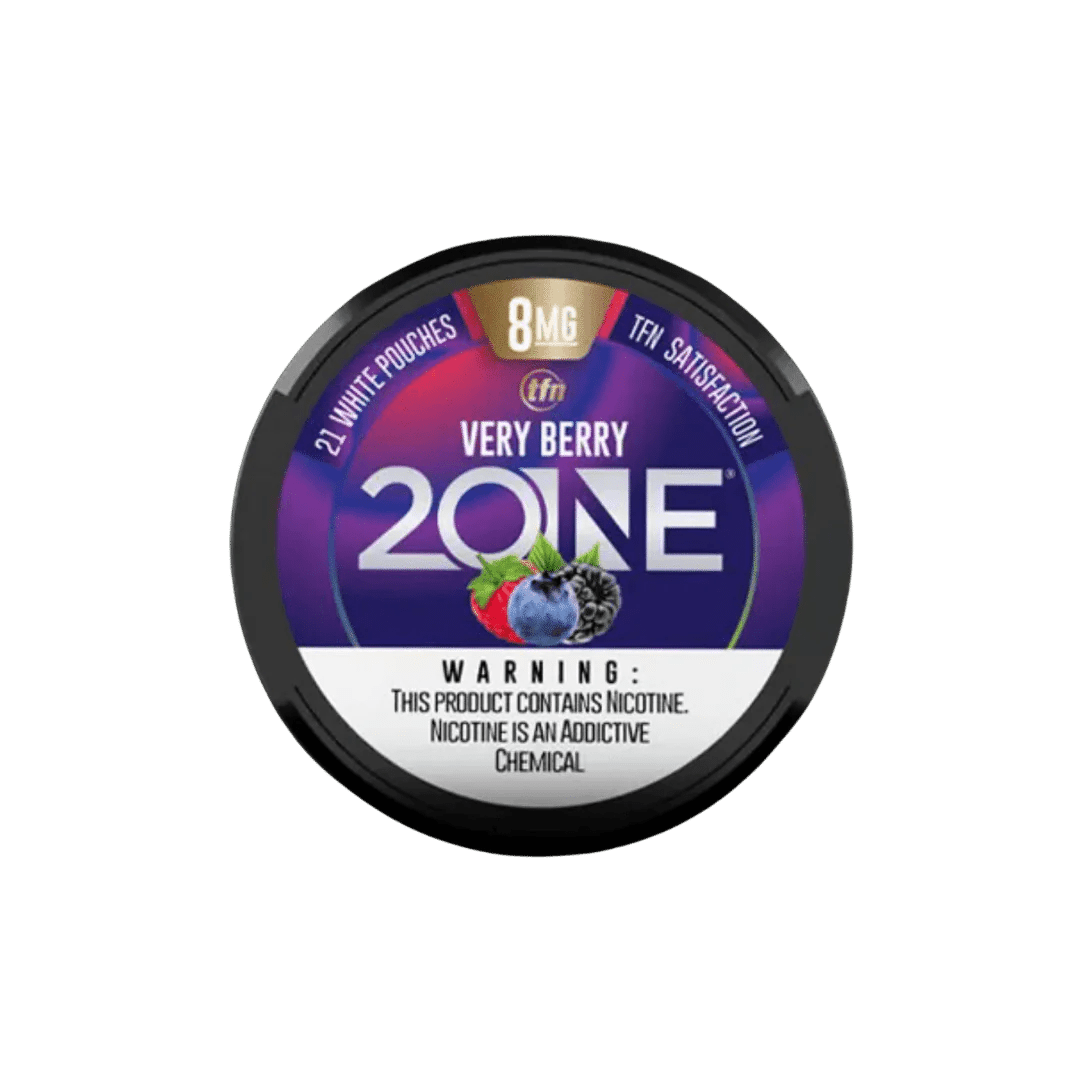 2ONE NICOTINE POUCHES - VERY BERRY - EJUICEOVERSTOCK.COM