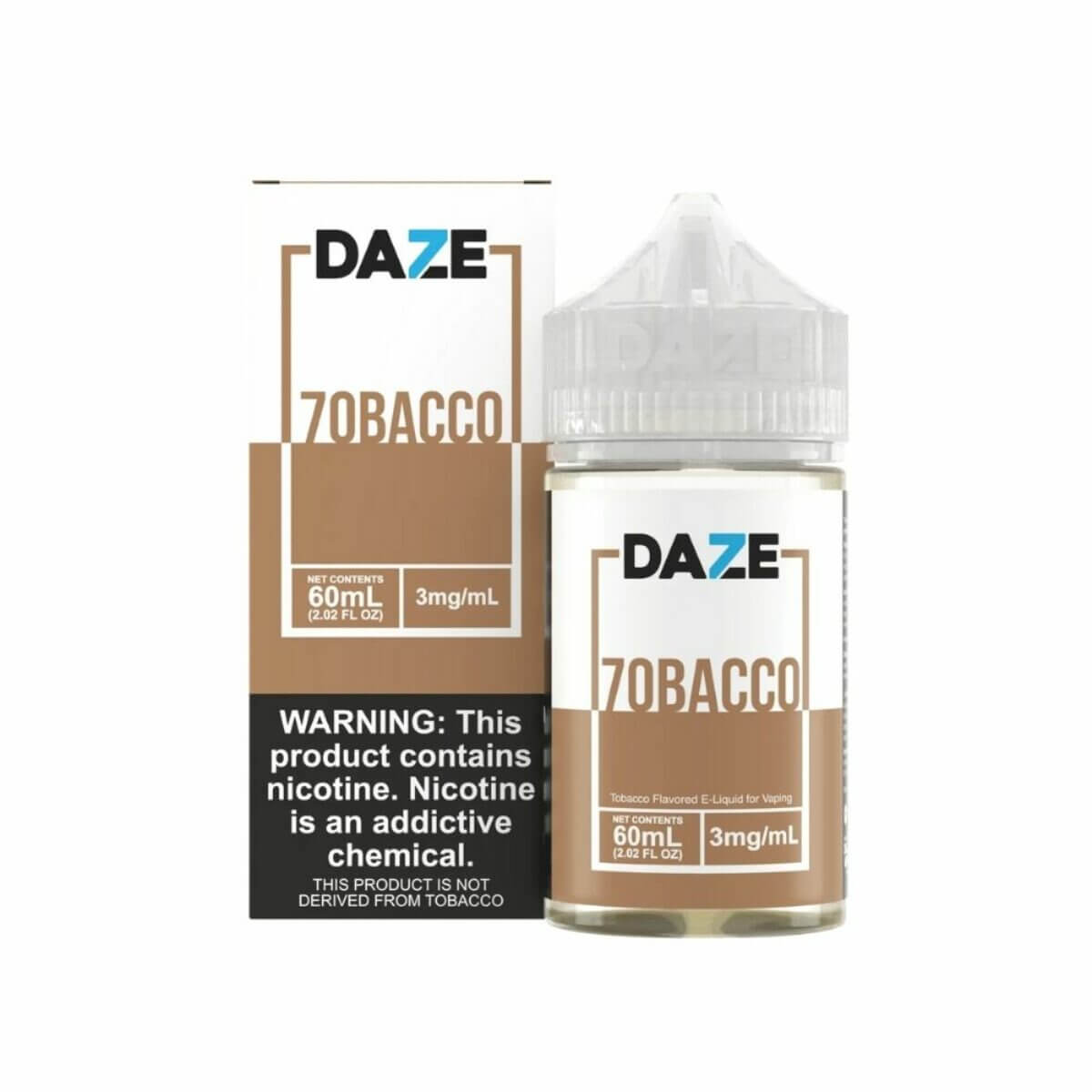 7 DAZE ELIQUID TOBACCO - 60ML - EJUICEOVERSTOCK.COM