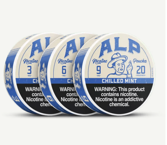 ALP Chilled Mint Nicotine Pouches – 20 Count - EJUICEOVERSTOCK.COM