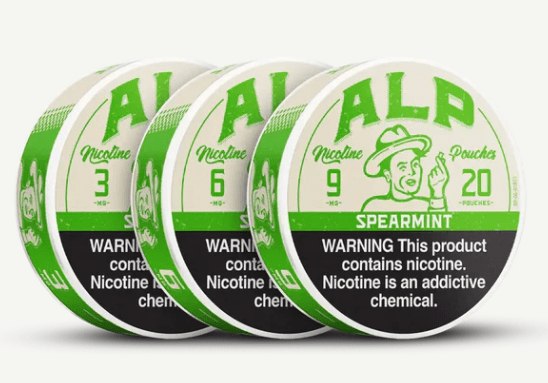 ALP Spearmint Nicotine Pouches – 20 Count - EJUICEOVERSTOCK.COM