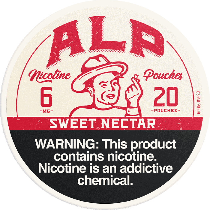 ALP Sweet Nectar Nicotine Pouches – 20 Count - EJUICEOVERSTOCK.COM