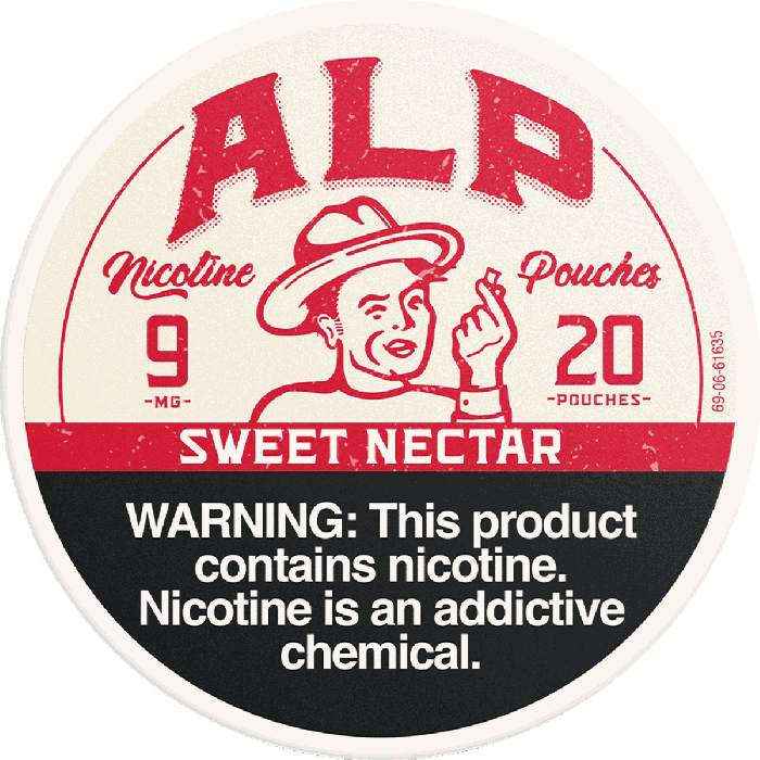 ALP Sweet Nectar Nicotine Pouches – 20 Count - EJUICEOVERSTOCK.COM