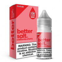 Thumbnail for BETTER SALT - CALIFORNIA CHERRY - 30ML - EJUICEOVERSTOCK.COM