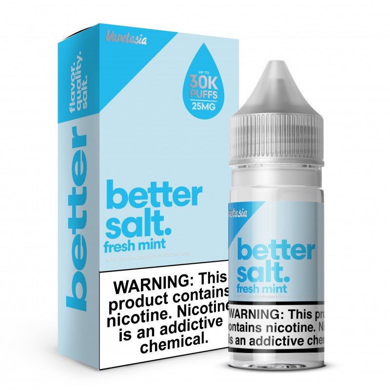 BETTER SALT - FRESH MINT - 30ML - EJUICEOVERSTOCK.COM