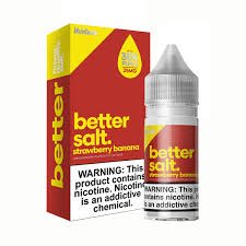 BETTER SALT - STRAWBERRY BANANA - 30ML - EJUICEOVERSTOCK.COM