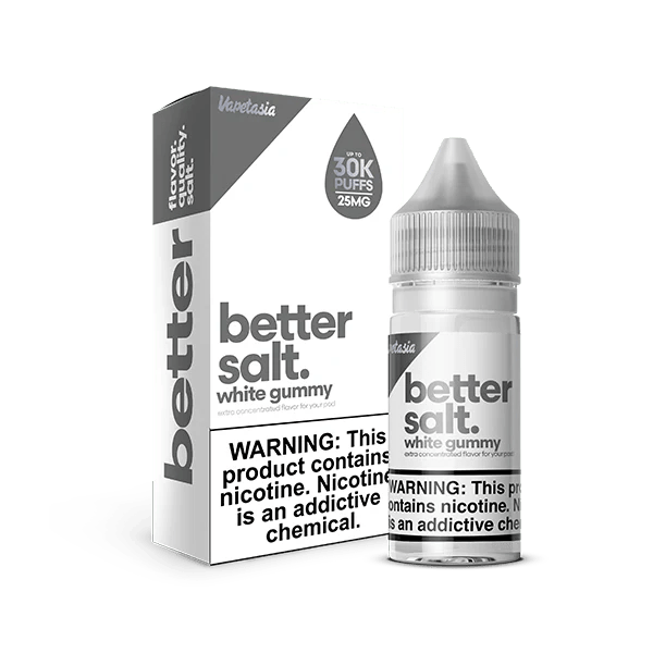 BETTER SALT - WHITE GUMMY - 30ML - EJUICEOVERSTOCK.COM