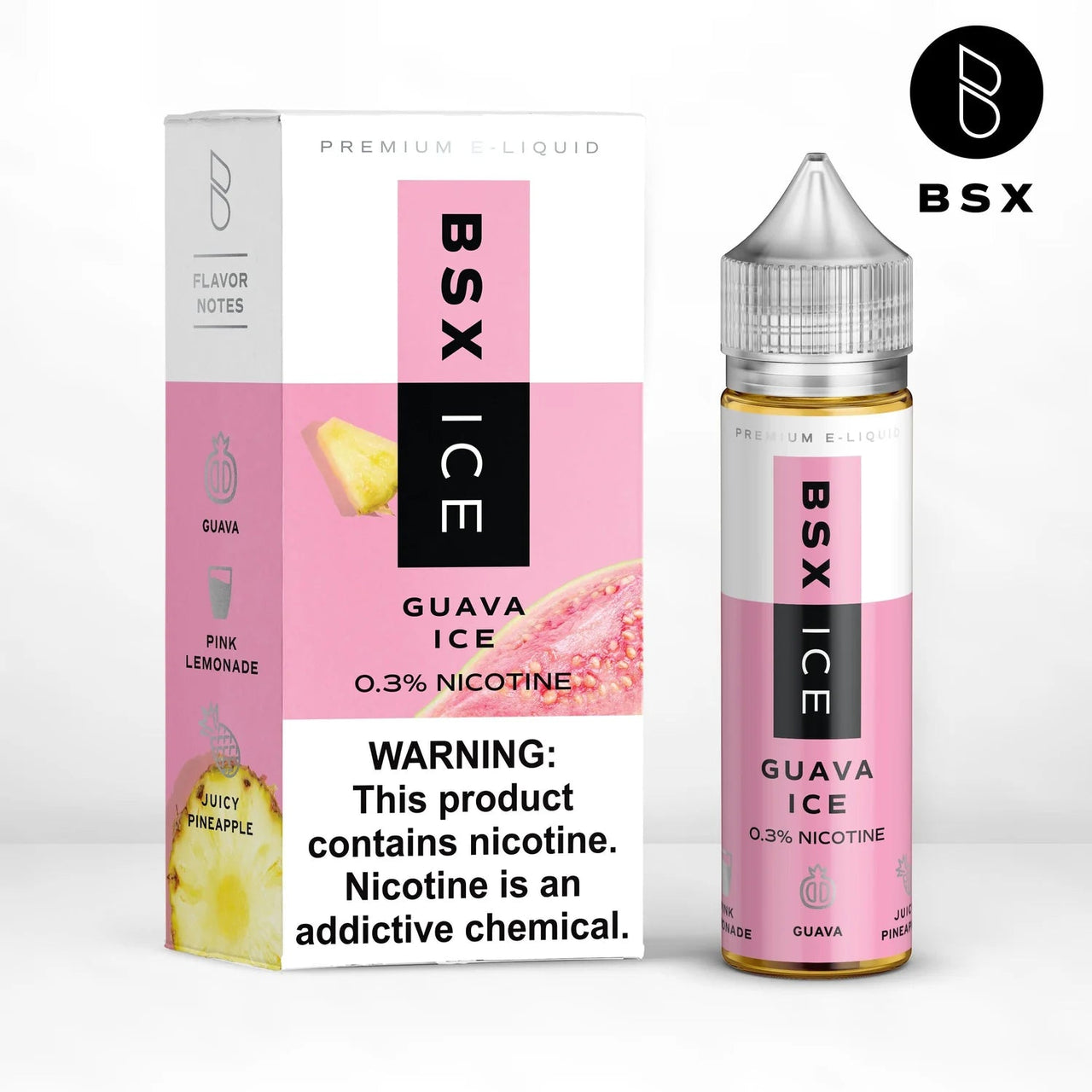 BSX ICE - GUAVA ICE - 60ML - EJUICEOVERSTOCK.COM