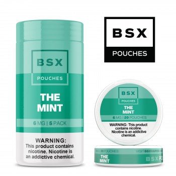 BSX NICOTINE POUCHES - THE MINT - EJUICEOVERSTOCK.COM