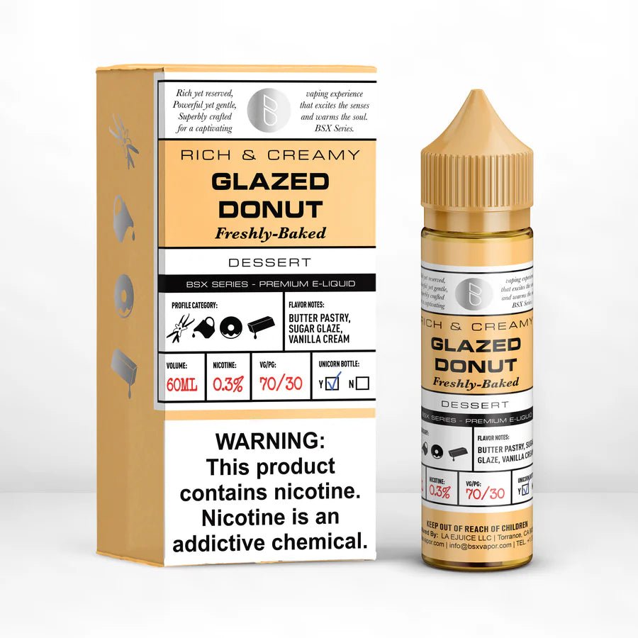 BSX SERIES - GLAZED DONUT - 60ML - EJUICEOVERSTOCK.COM