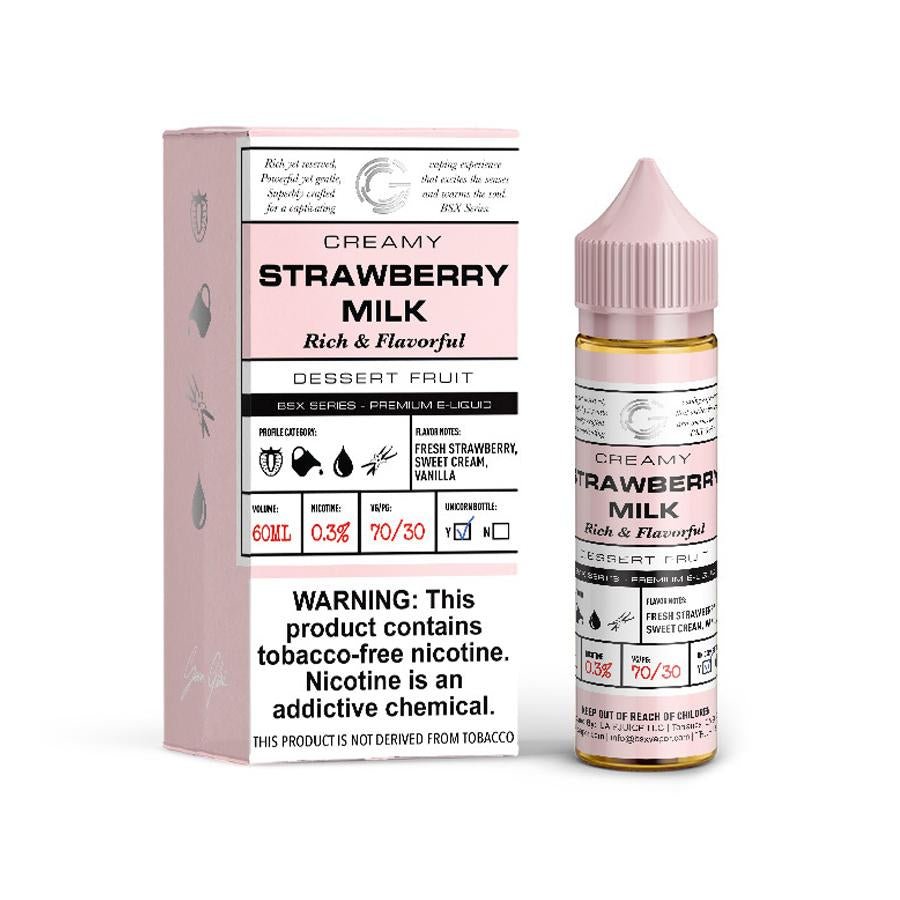 BSX SERIES - STRAWBERRY MILK - 60ML - EJUICEOVERSTOCK.COM