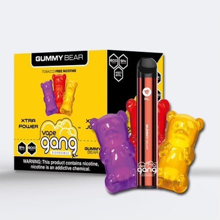 CLEARANCE SALE! - GANG XL DISPOSABLE VAPE - 600 PUFF - EJUICEOVERSTOCK.COM