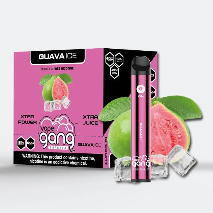 CLEARANCE SALE! - GANG XL DISPOSABLE VAPE - 600 PUFF - EJUICEOVERSTOCK.COM