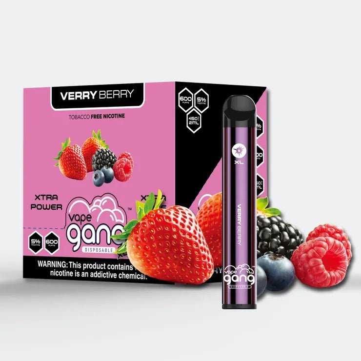 CLEARANCE SALE! - GANG XL DISPOSABLE VAPE - 600 PUFF - EJUICEOVERSTOCK.COM