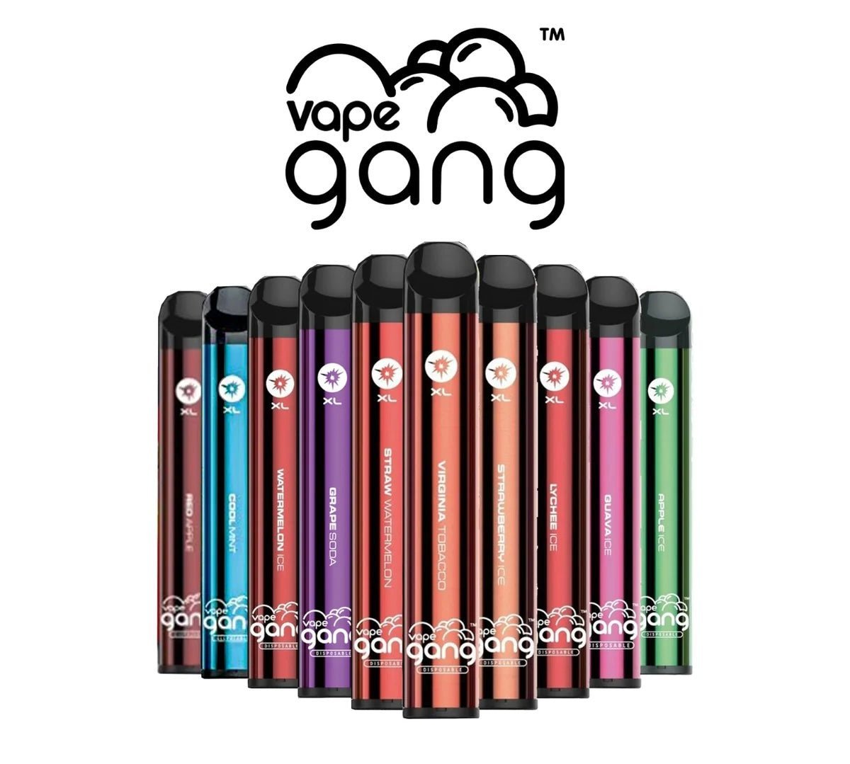 CLEARANCE SALE! - GANG XL DISPOSABLE VAPE - 600 PUFF - EJUICEOVERSTOCK.COM