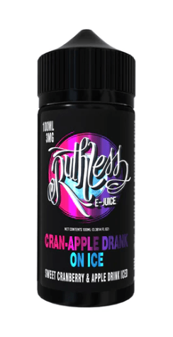 CRAN - APPLE ON ICE BY RUTHLESS E - LIQUID - 100ML - EJUICEOVERSTOCK.COM